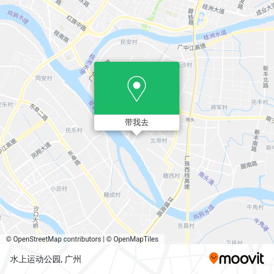 水上运动公园地图