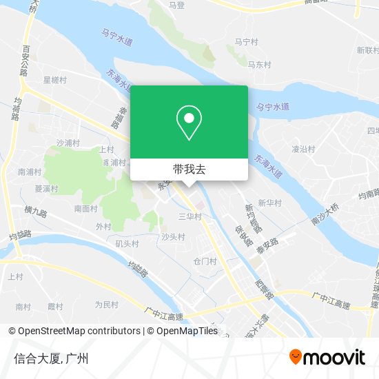 信合大厦地图
