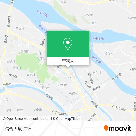 信合大厦地图