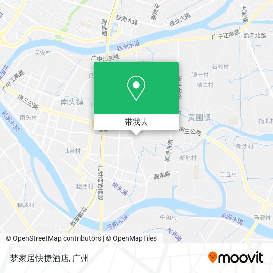 梦家居快捷酒店地图