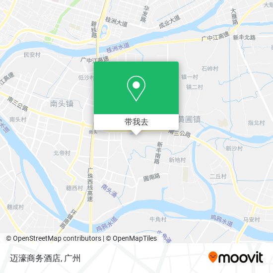 迈濠商务酒店地图