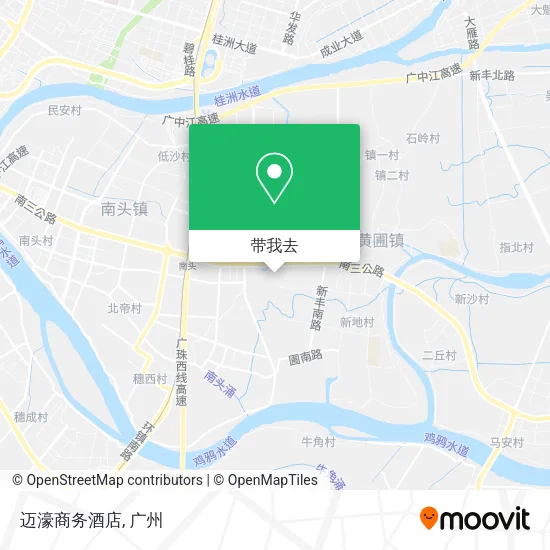 迈濠商务酒店地图