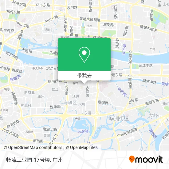 畅流工业园-17号楼地图
