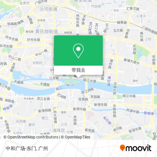 中和广场-东门地图
