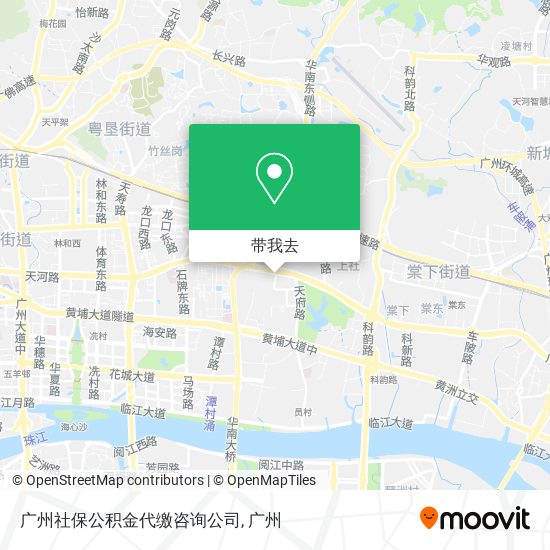 广州社保公积金代缴咨询公司地图