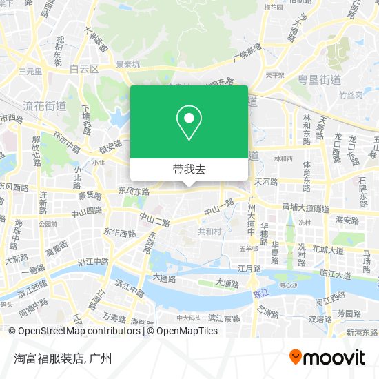 淘富福服装店地图