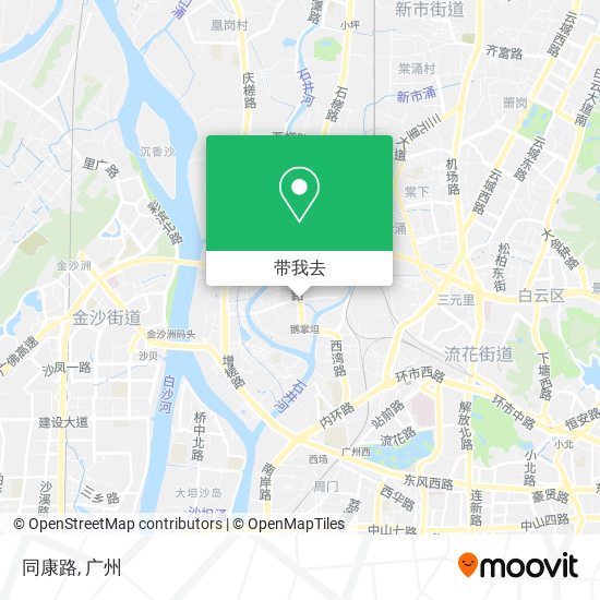 同康路地图