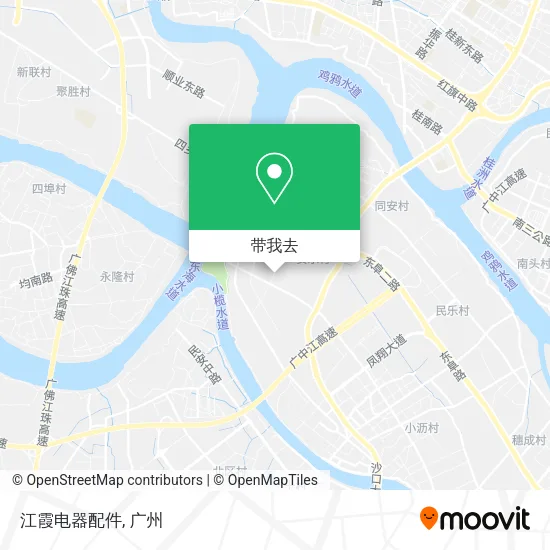 江霞电器配件地图