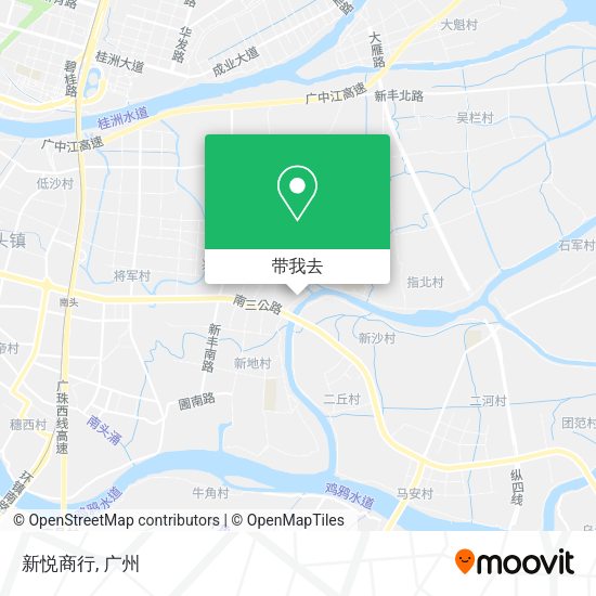 新悦商行地图