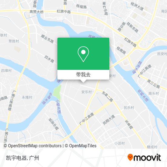 凯宇电器地图