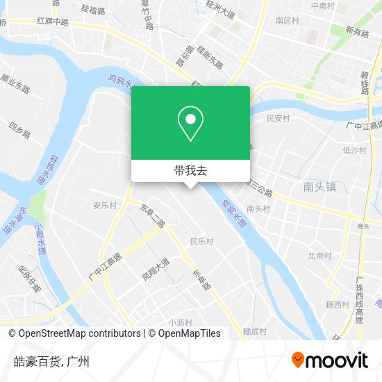 皓豪百货地图