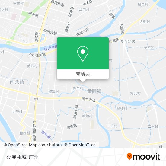 会展商城地图