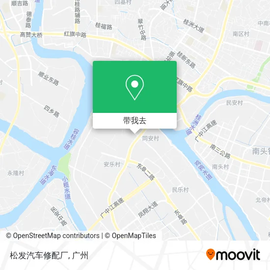 松发汽车修配厂地图
