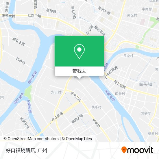 好口福烧腊店地图
