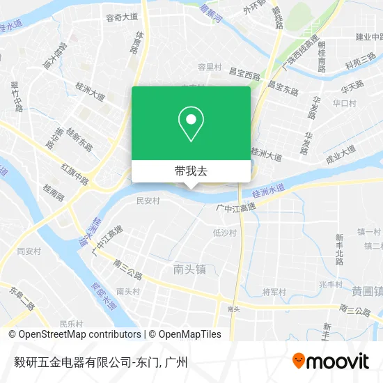 毅研五金电器有限公司-东门地图