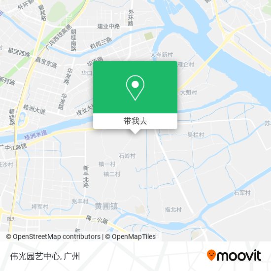 伟光园艺中心地图