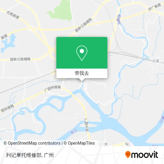 列记摩托维修部地图
