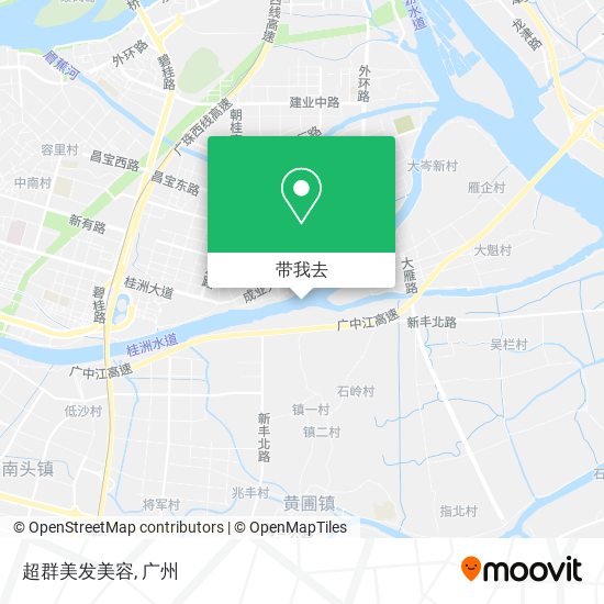 超群美发美容地图