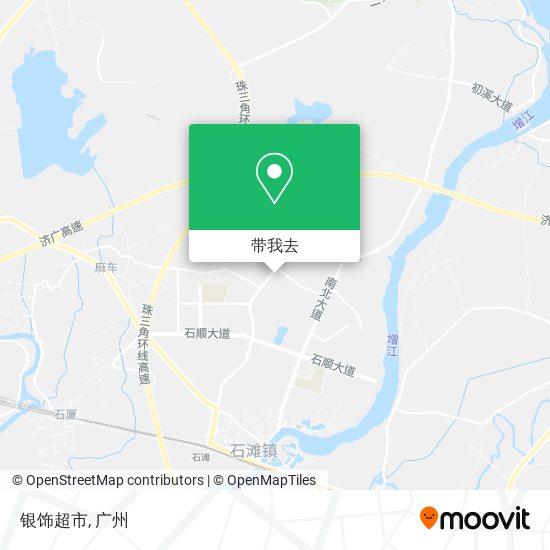 银饰超市地图