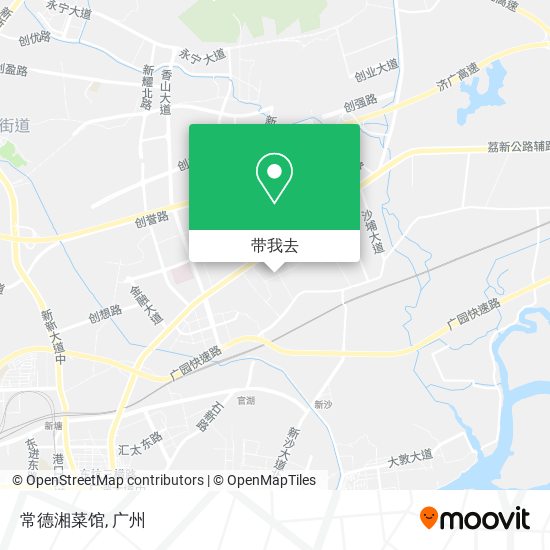 常德湘菜馆地图