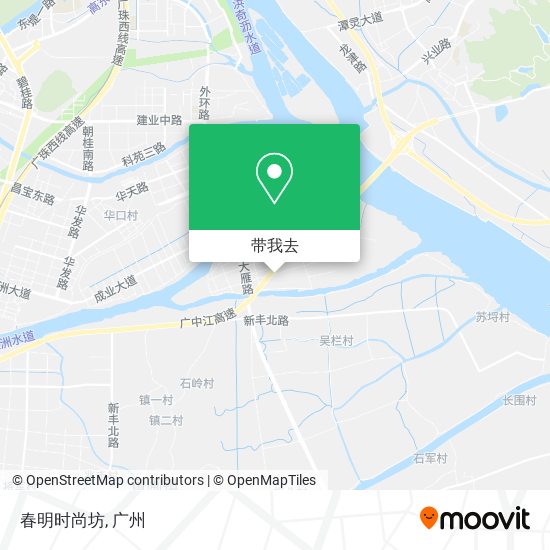 春明时尚坊地图