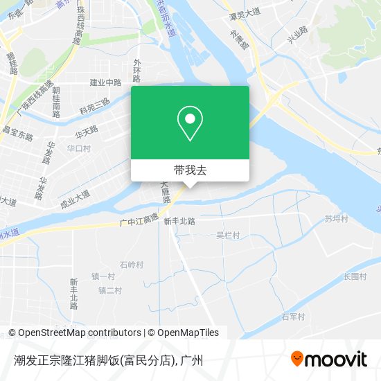 潮发正宗隆江猪脚饭(富民分店)地图