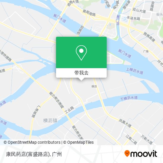 康民药店(富盛路店)地图