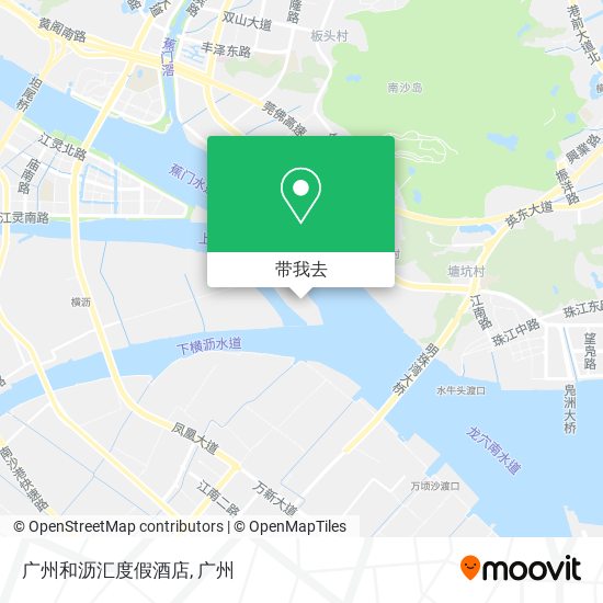 广州和沥汇度假酒店地图