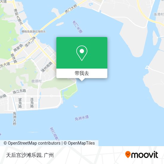 天后宫沙滩乐园地图