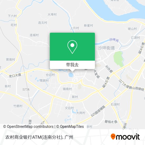 农村商业银行ATM(连南分社)地图