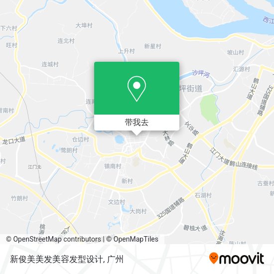 新俊美美发美容发型设计地图
