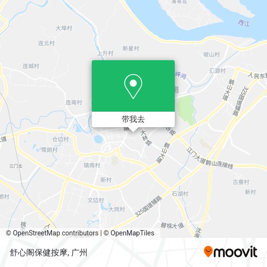 舒心阁保健按摩地图