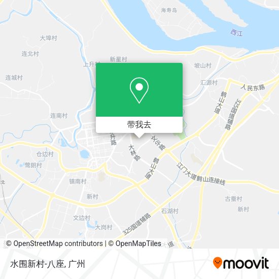 水围新村-八座地图