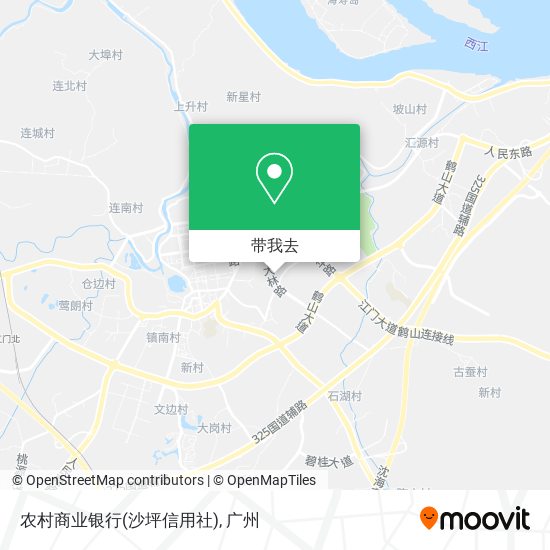 农村商业银行(沙坪信用社)地图