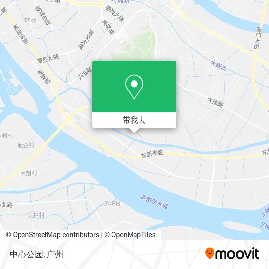 中心公园地图