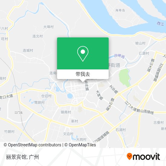 丽景宾馆地图