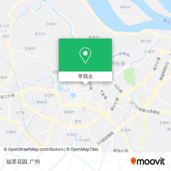 福景花园地图