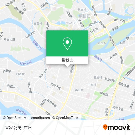 宜家公寓地图