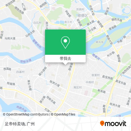 足帝特卖场地图