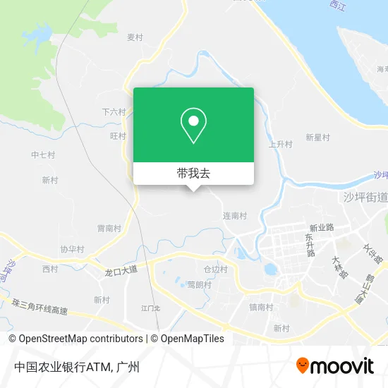 中国农业银行ATM地图