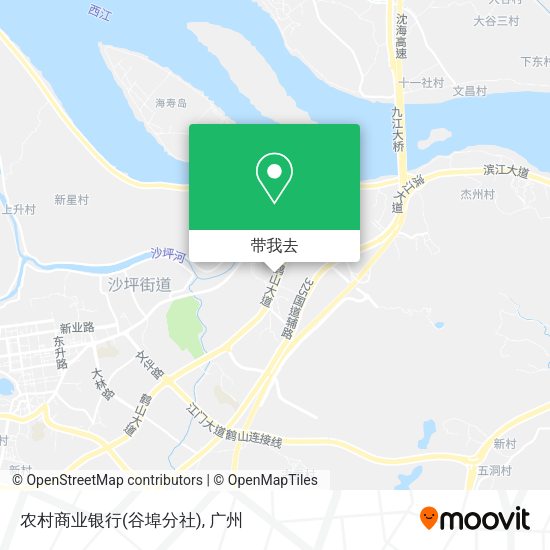 农村商业银行(谷埠分社)地图