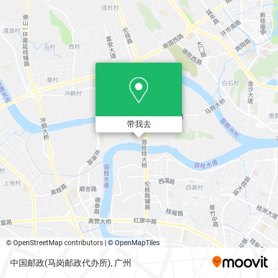 中国邮政(马岗邮政代办所)地图