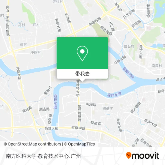 南方医科大学-教育技术中心地图