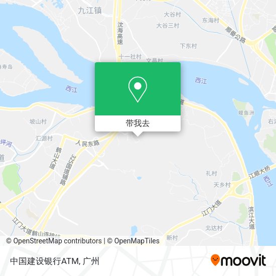 中国建设银行ATM地图