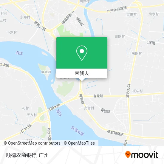 顺德农商银行地图