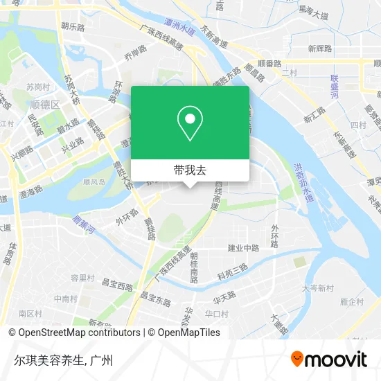 尔琪美容养生地图