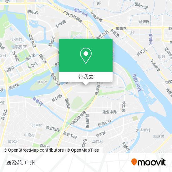逸澄苑地图