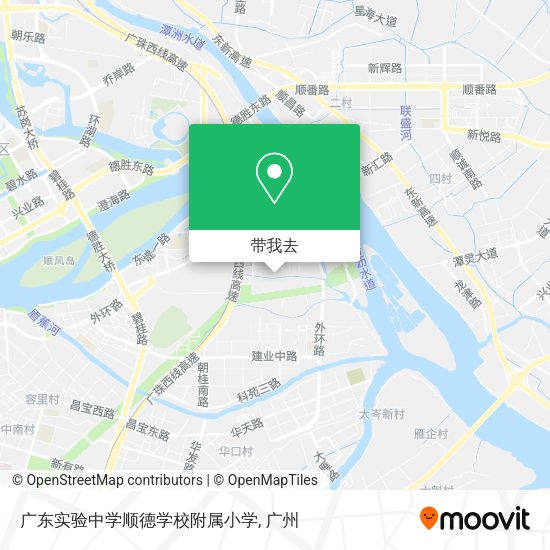 广东实验中学顺德学校附属小学地图