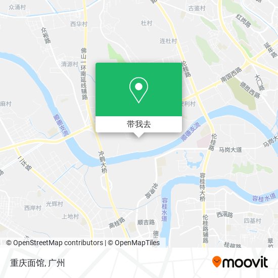 重庆面馆地图