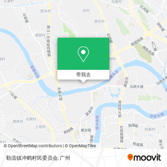 勒流镇冲鹤村民委员会地图